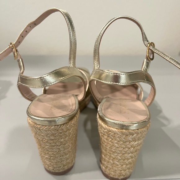 Beautiful Stuart Weitzman, Gold, metallic shoes, size 8 - Picture 3 of 6